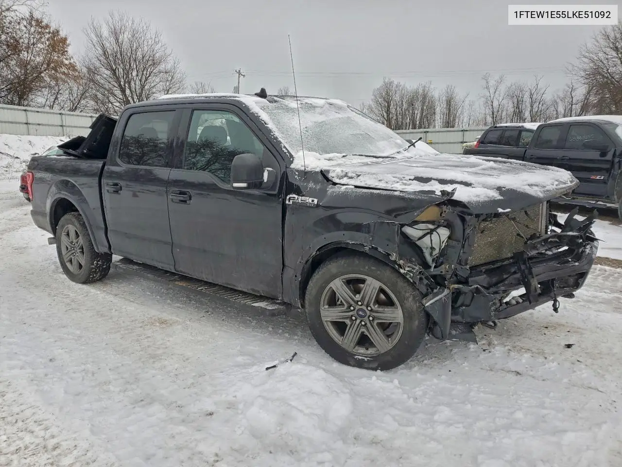1FTEW1E55LKE51092 2020 Ford F150 Supercrew
