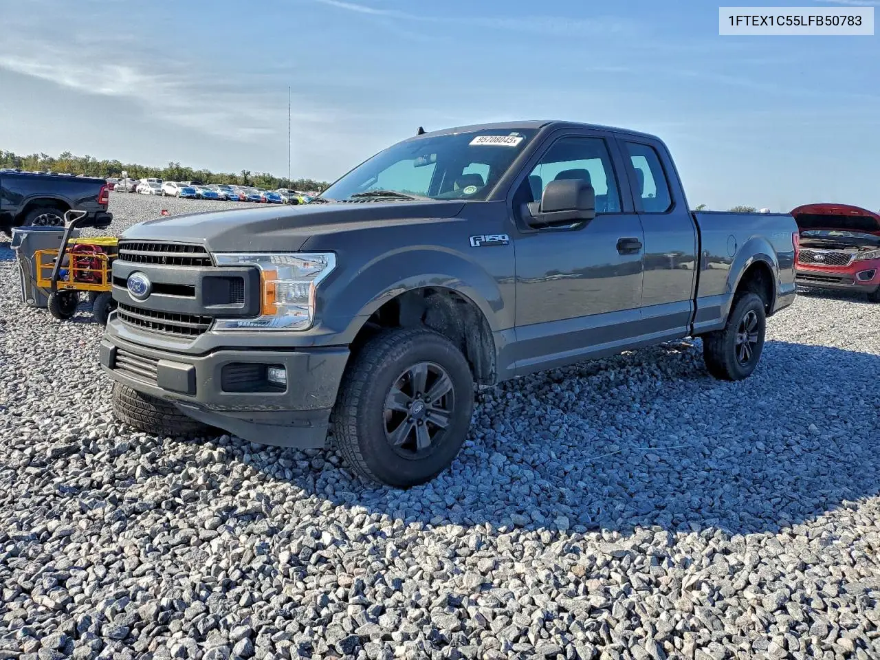 1FTEX1C55LFB50783 2020 Ford F150 Super Cab