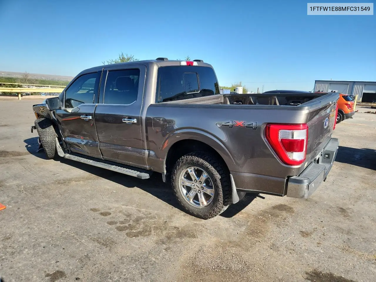 1FTFW1E88MFC31549 2021 Ford F150 Supercrew