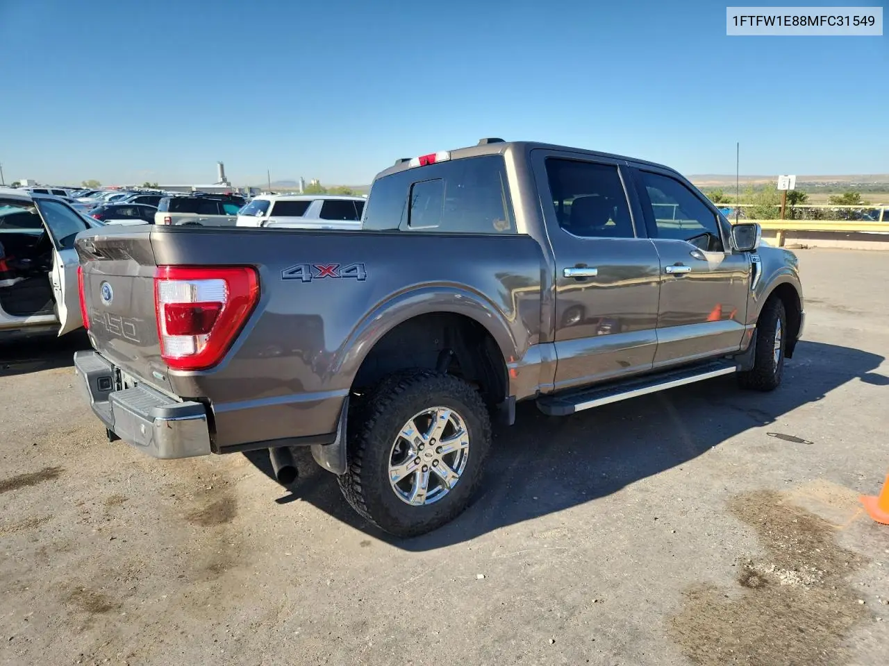 1FTFW1E88MFC31549 2021 Ford F150 Supercrew