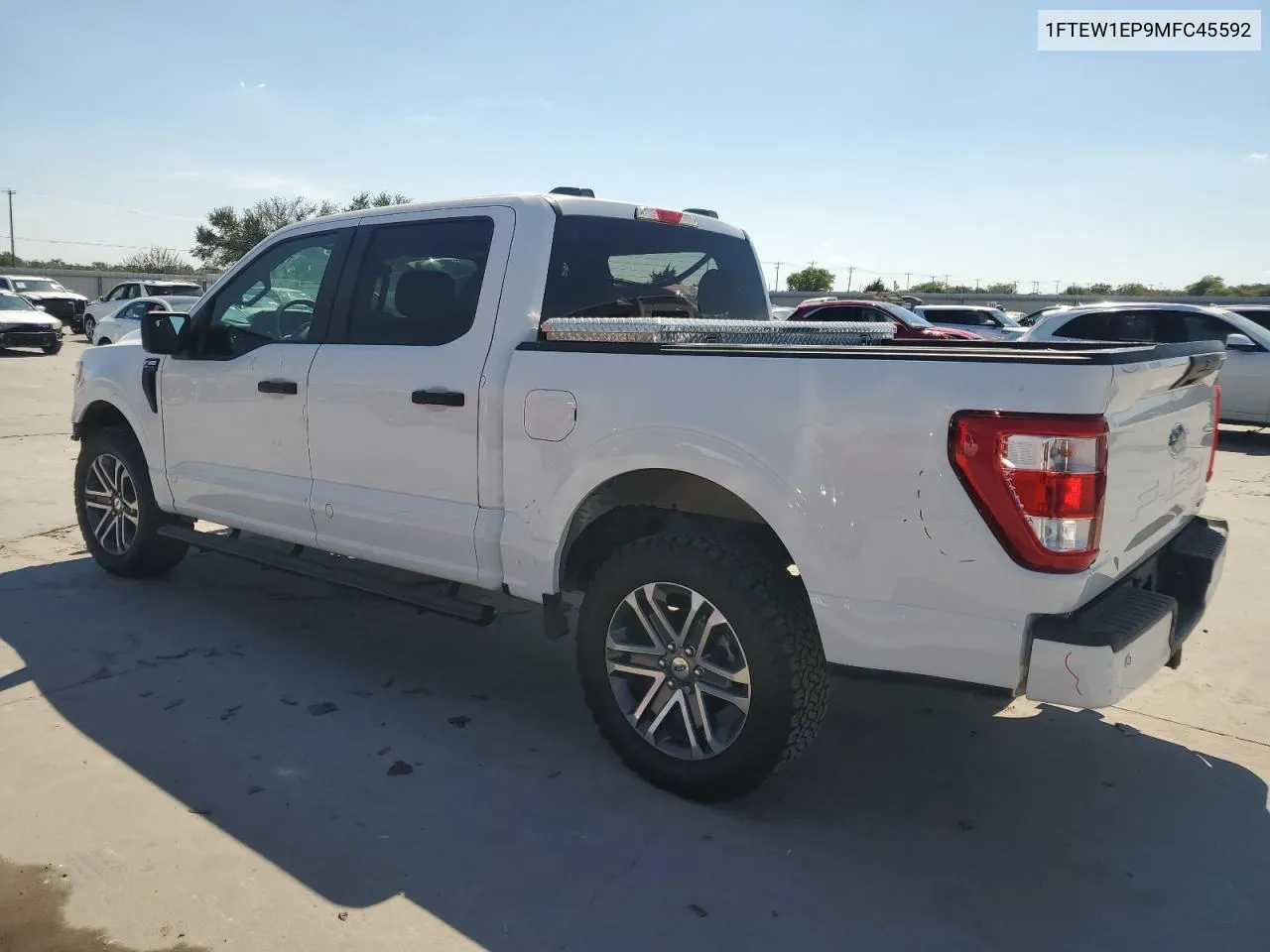 2021 Ford F150 Supercrew VIN: 1FTEW1EP9MFC45592 Lot: 72135794