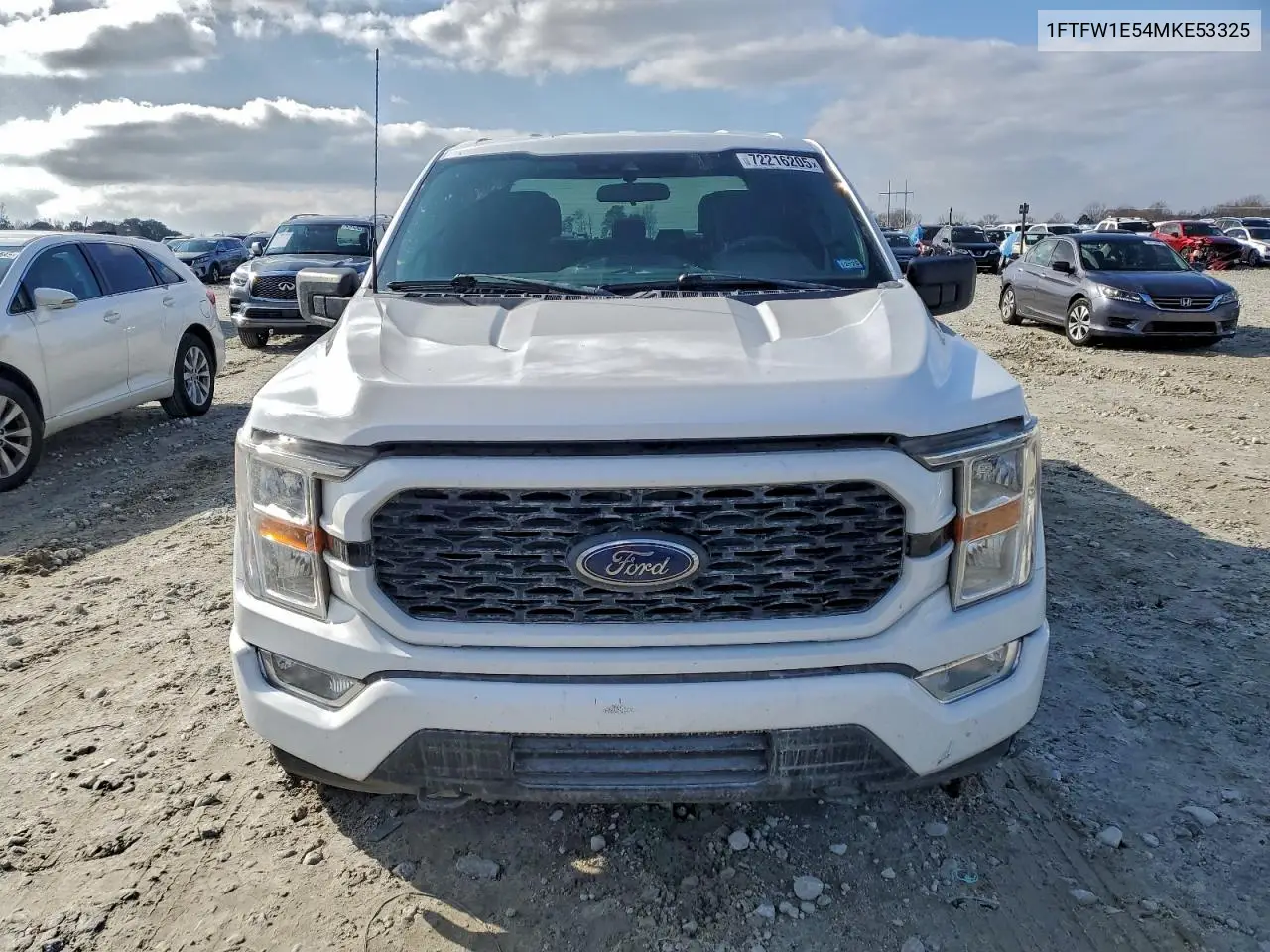 1FTFW1E54MKE53325 2021 Ford F150 Supercrew