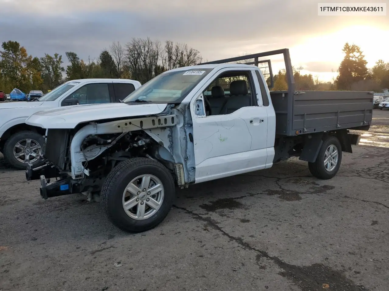 1FTMF1CBXMKE43611 2021 Ford F150