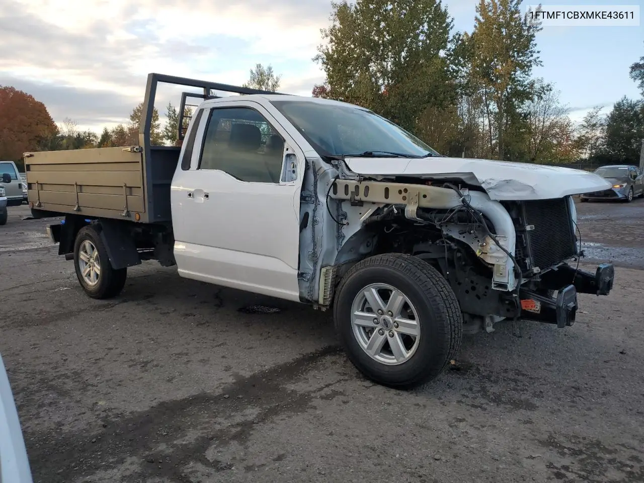 1FTMF1CBXMKE43611 2021 Ford F150