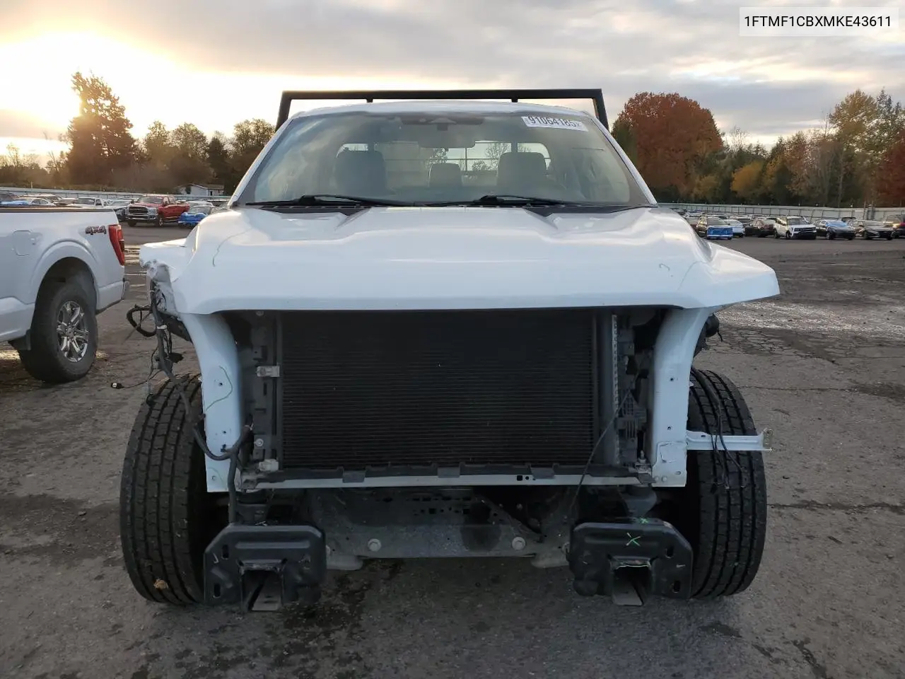 1FTMF1CBXMKE43611 2021 Ford F150