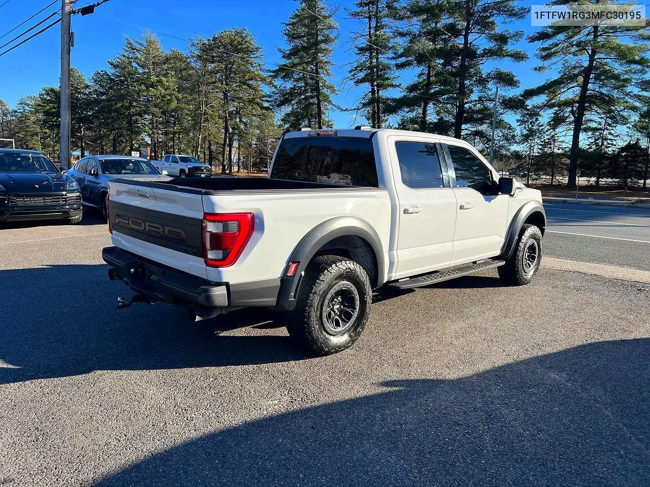 1FTFW1RG3MFC30195 2021 Ford F150 Raptor