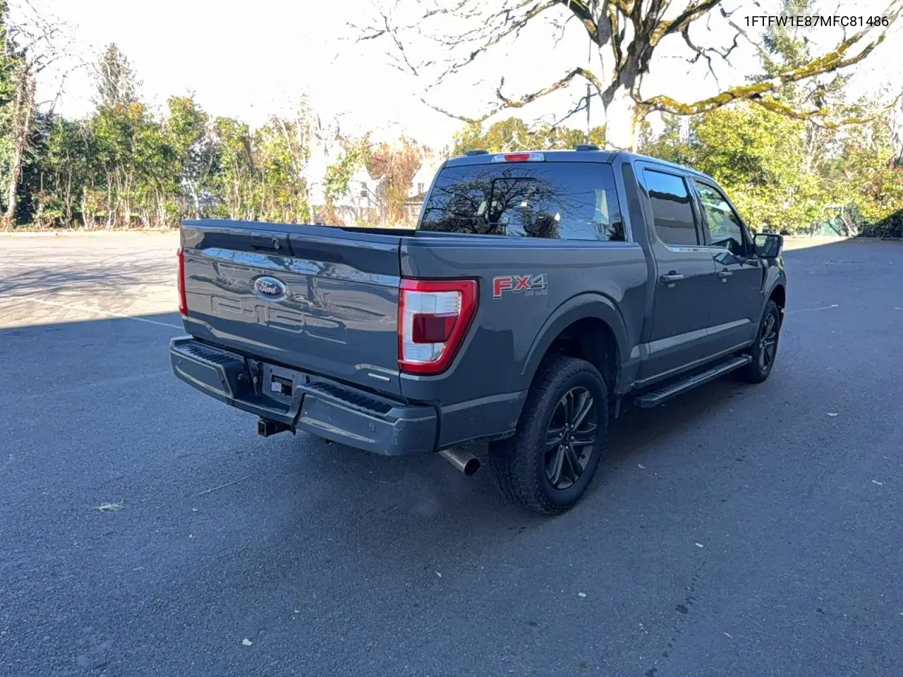 1FTFW1E87MFC81486 2021 Ford F150 Supercrew