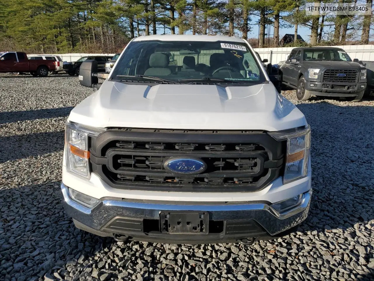 1FTFW1ED8MFB98405 2021 Ford F150 Supercrew