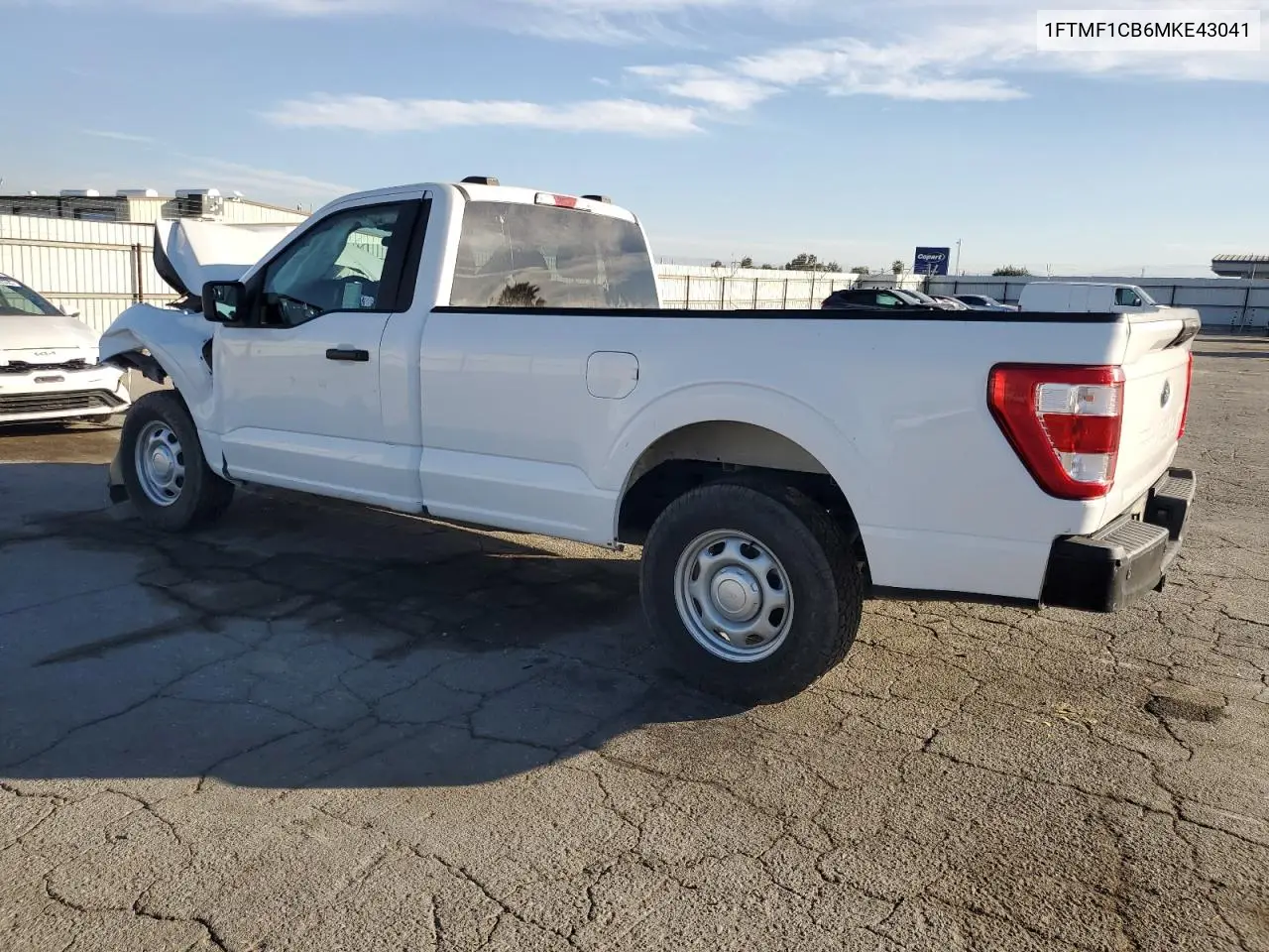 1FTMF1CB6MKE43041 2021 Ford F150