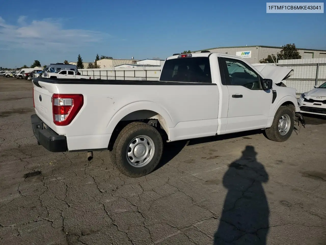 1FTMF1CB6MKE43041 2021 Ford F150