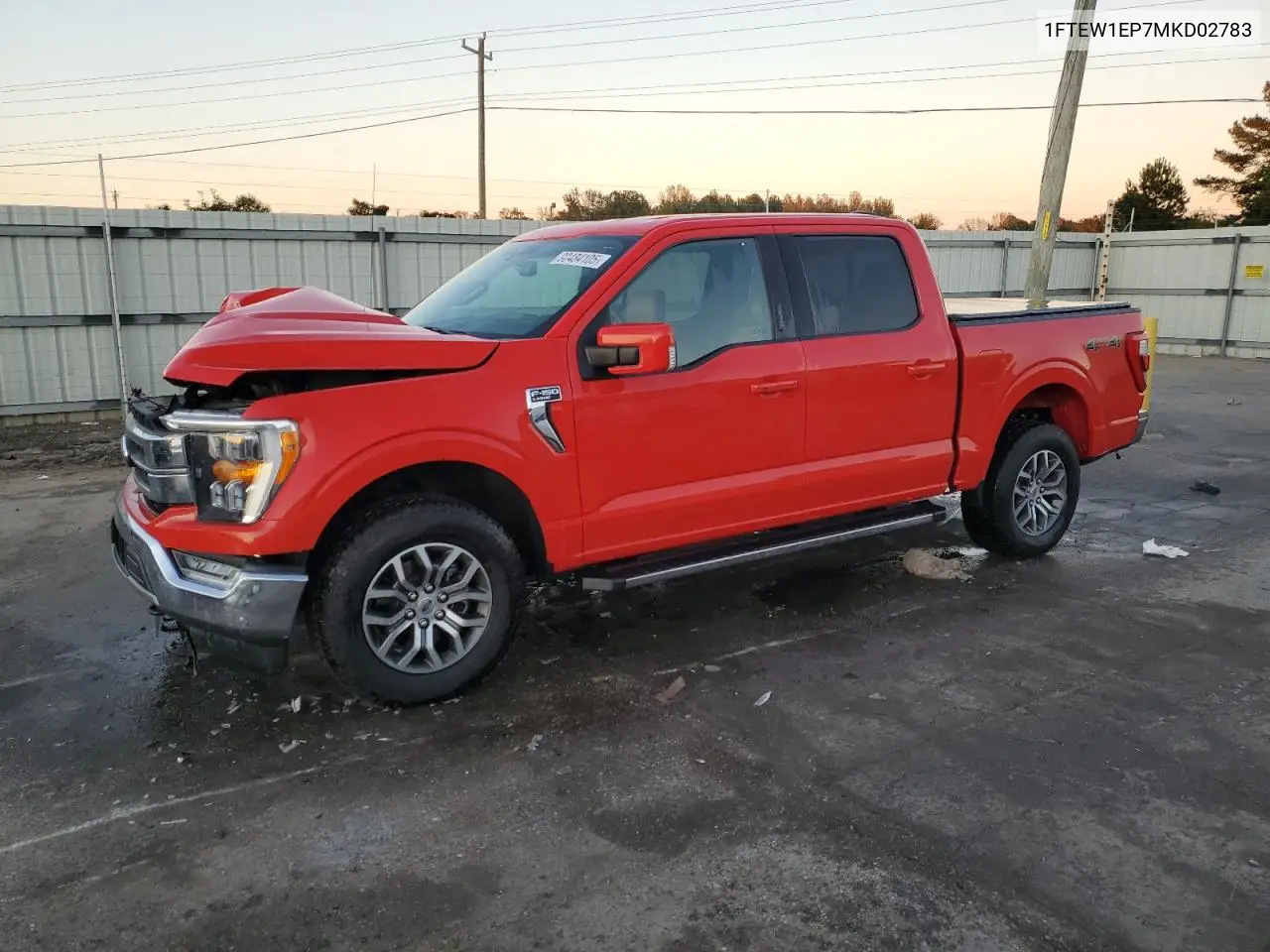 1FTEW1EP7MKD02783 2021 Ford F150 Supercrew