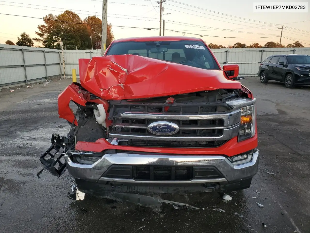 1FTEW1EP7MKD02783 2021 Ford F150 Supercrew