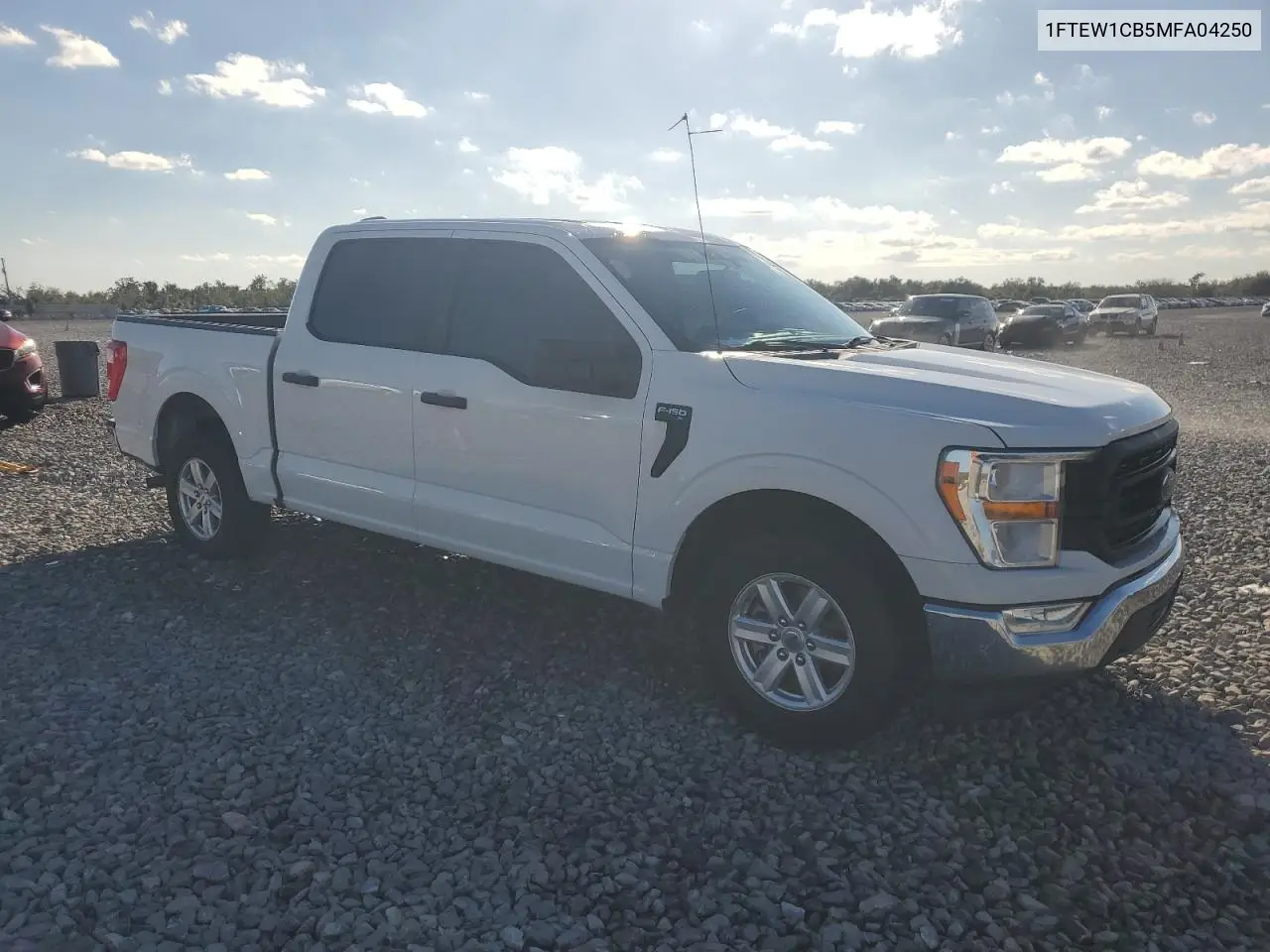 1FTEW1CB5MFA04250 2021 Ford F150 Supercrew