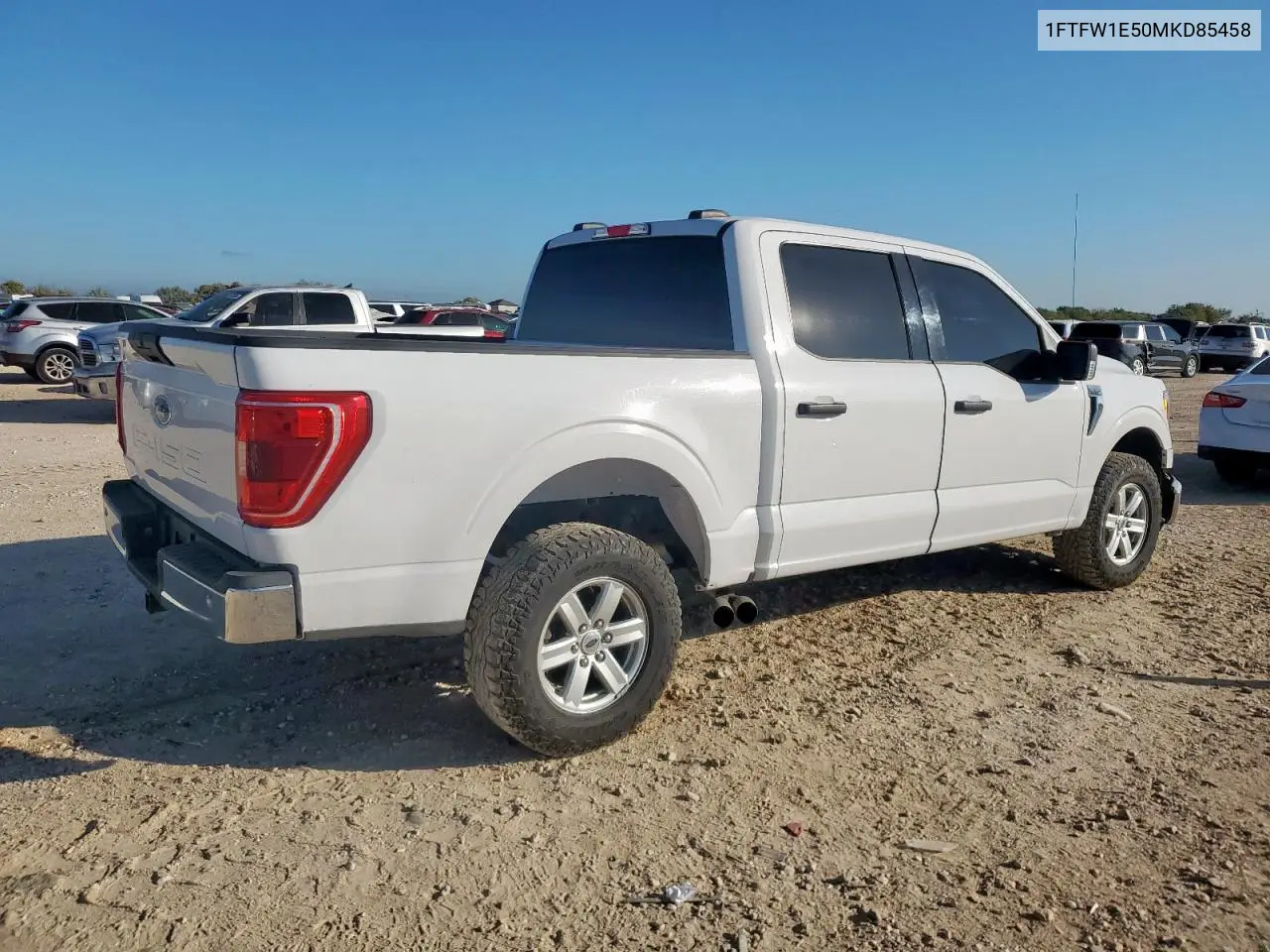 1FTFW1E50MKD85458 2021 Ford F150 Supercrew