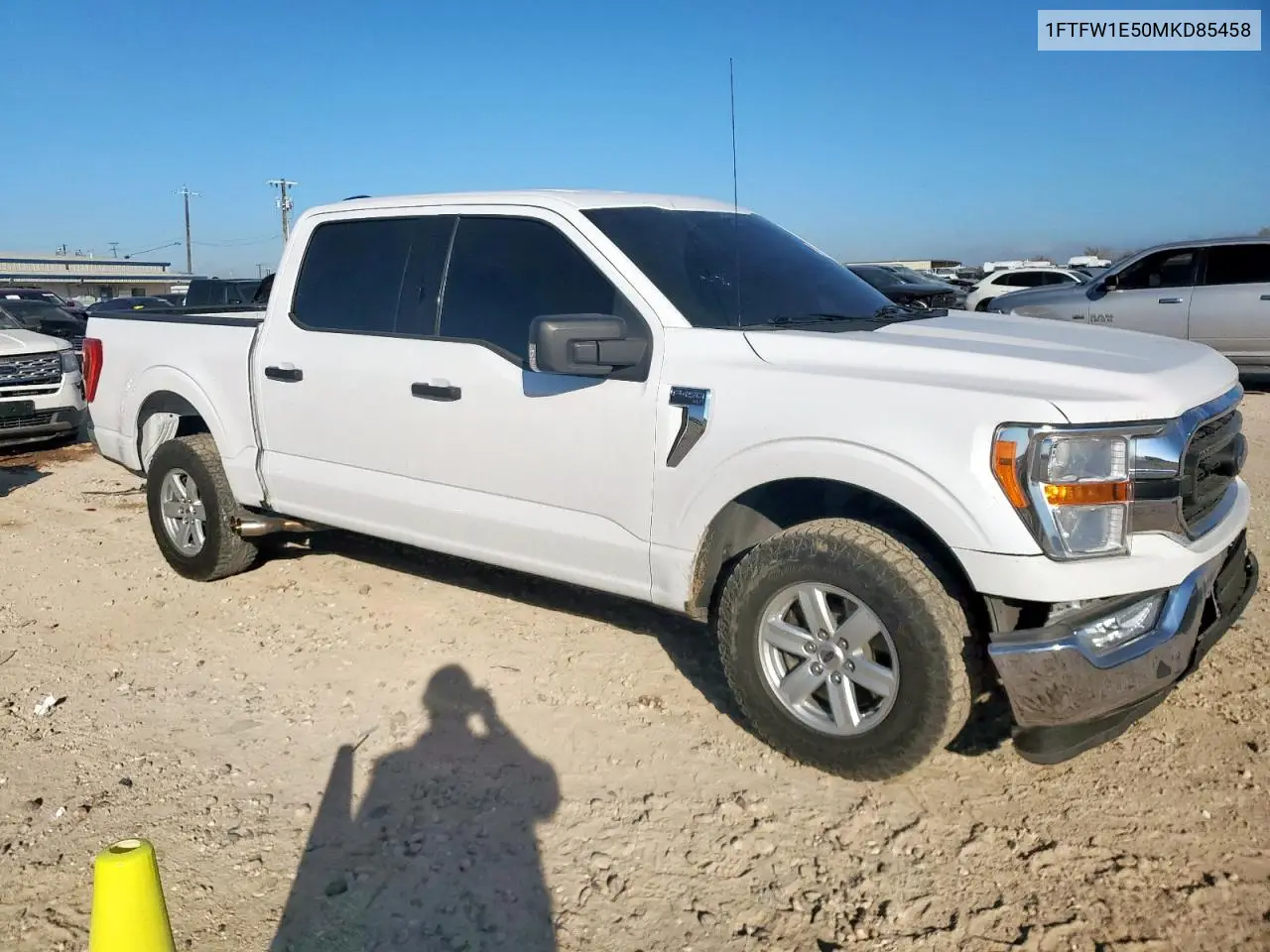 1FTFW1E50MKD85458 2021 Ford F150 Supercrew