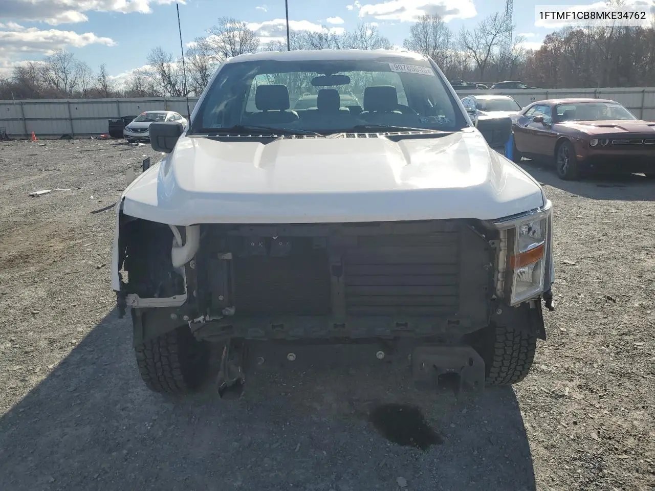 1FTMF1CB8MKE34762 2021 Ford F150