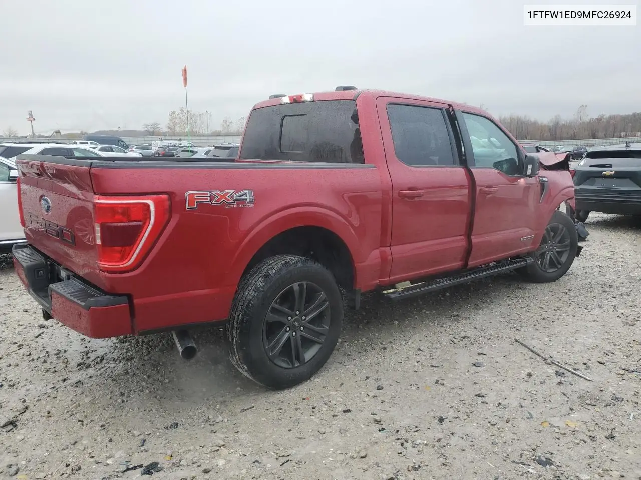 1FTFW1ED9MFC26924 2021 Ford F150 Supercrew