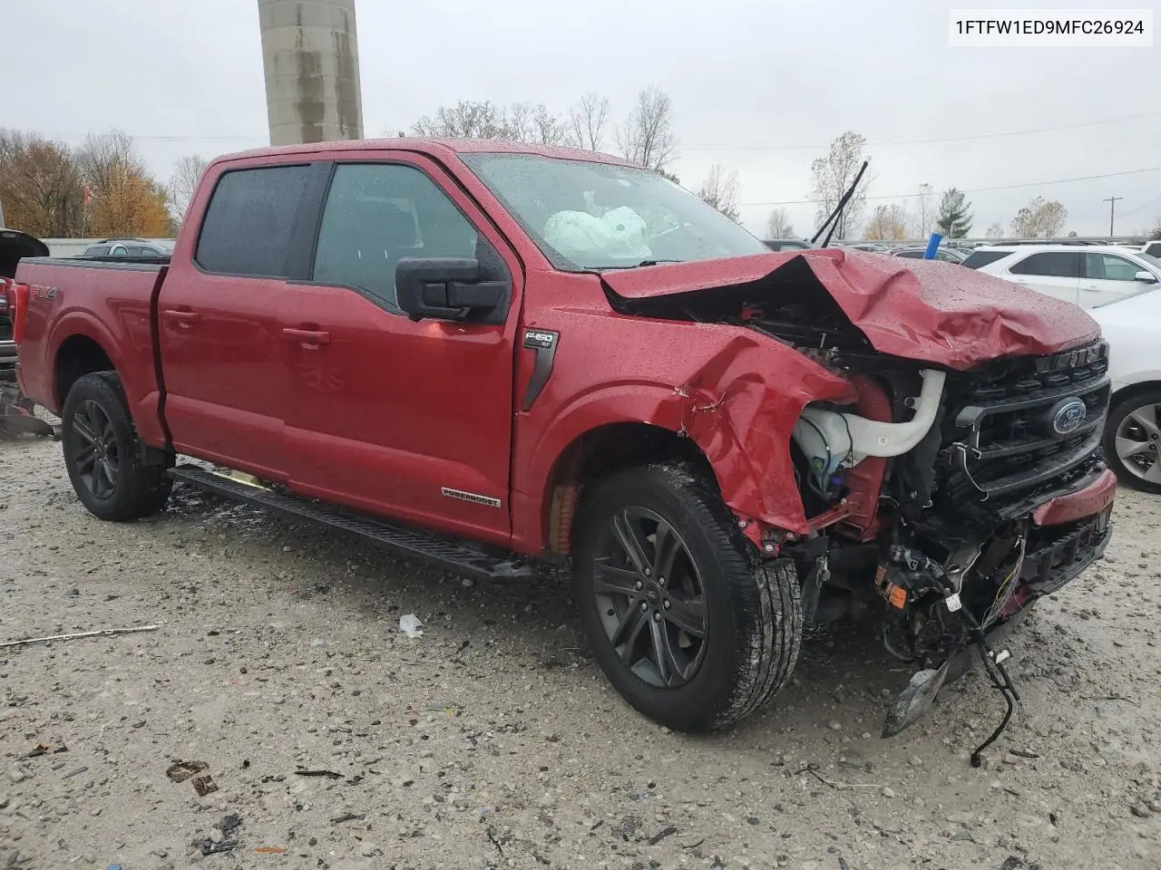1FTFW1ED9MFC26924 2021 Ford F150 Supercrew
