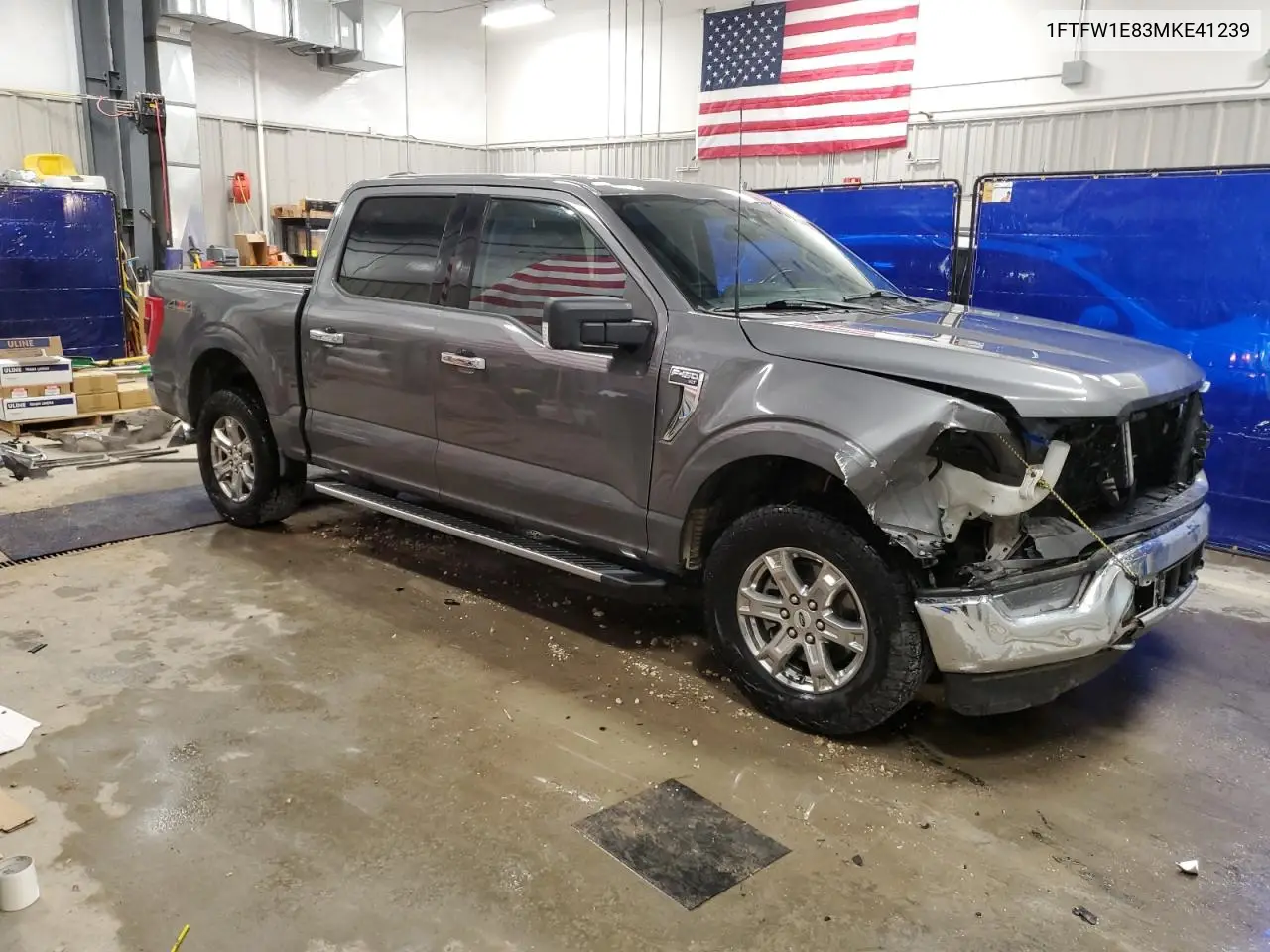 1FTFW1E83MKE41239 2021 Ford F150 Supercrew