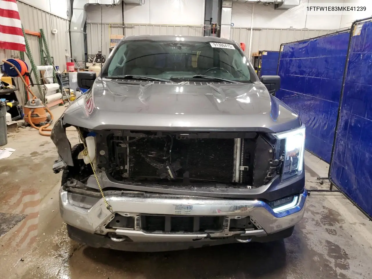 1FTFW1E83MKE41239 2021 Ford F150 Supercrew