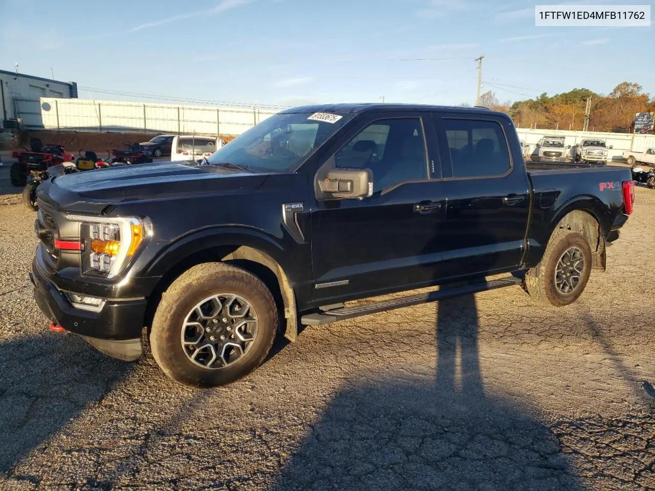 1FTFW1ED4MFB11762 2021 Ford F150 Supercrew