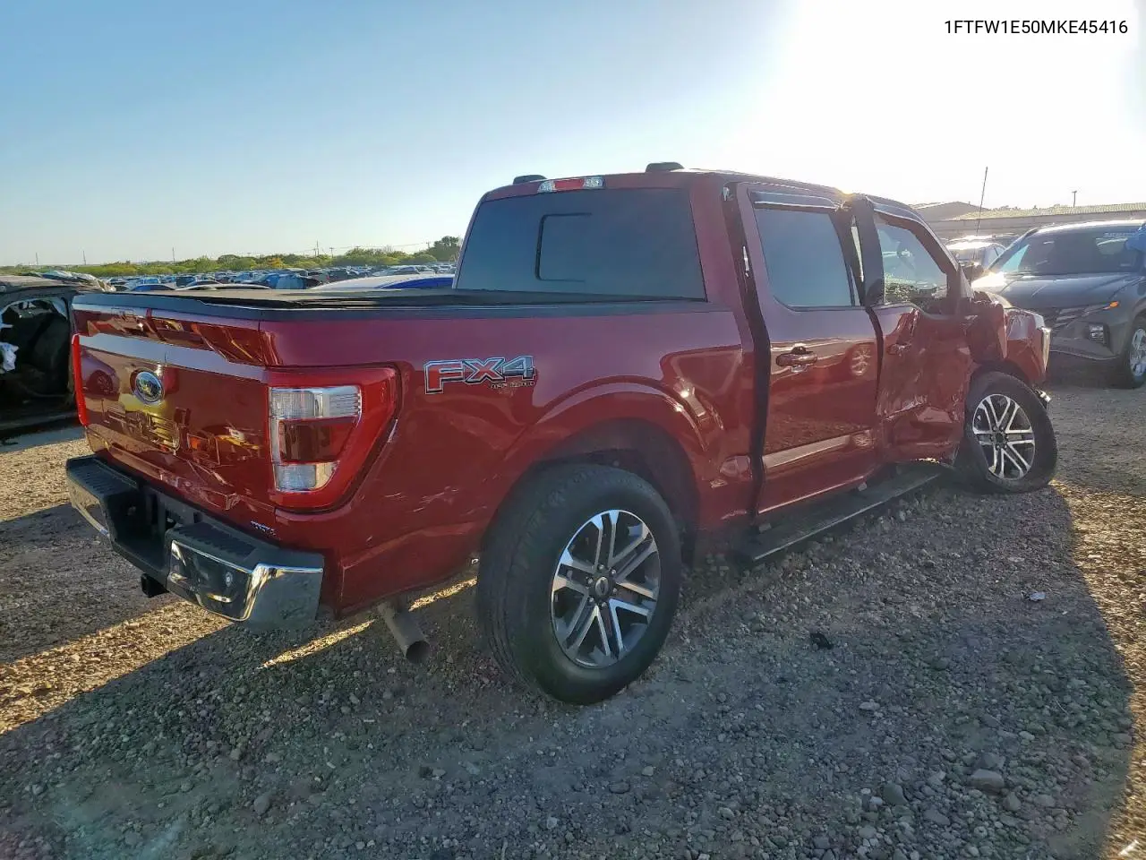 1FTFW1E50MKE45416 2021 Ford F150 Supercrew