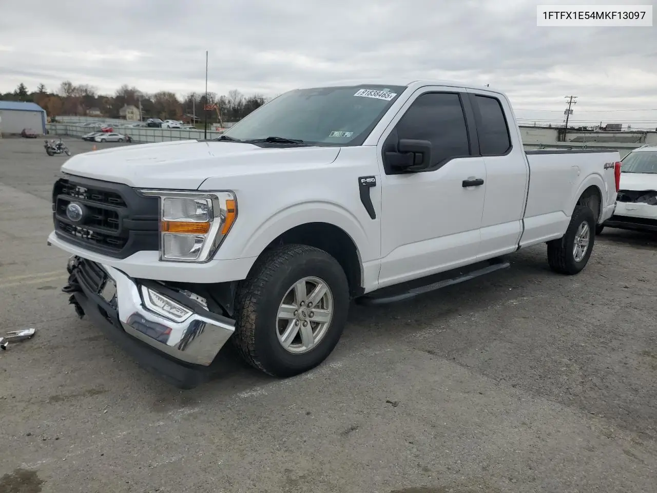 1FTFX1E54MKF13097 2021 Ford F150 Super Cab