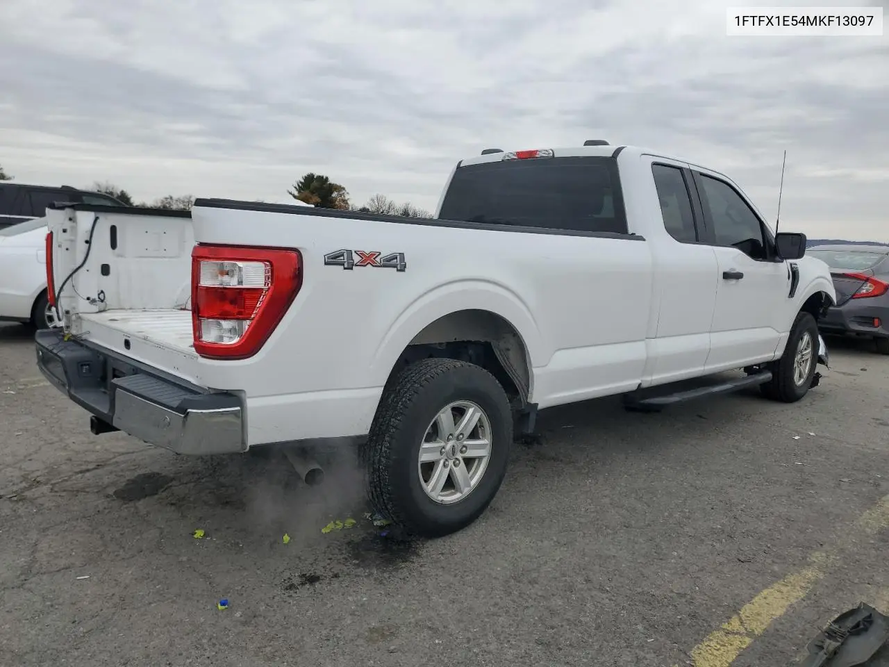 1FTFX1E54MKF13097 2021 Ford F150 Super Cab