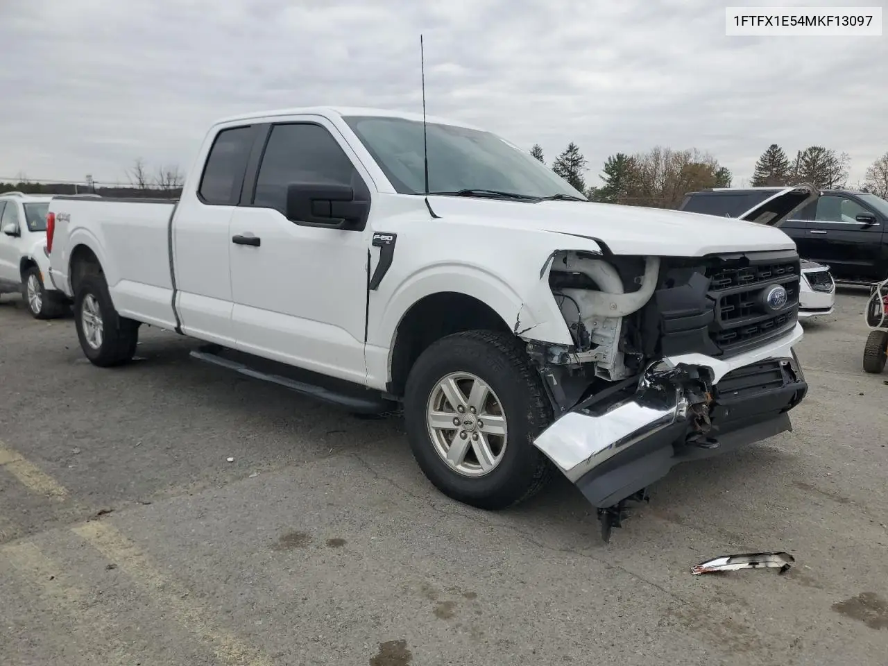 1FTFX1E54MKF13097 2021 Ford F150 Super Cab