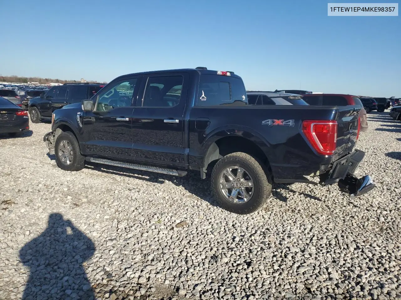 1FTEW1EP4MKE98357 2021 Ford F150 Supercrew