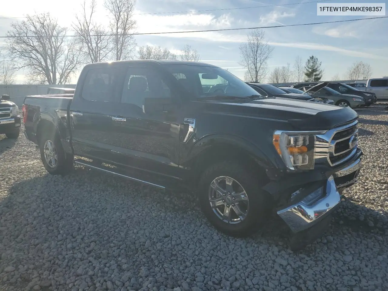 1FTEW1EP4MKE98357 2021 Ford F150 Supercrew