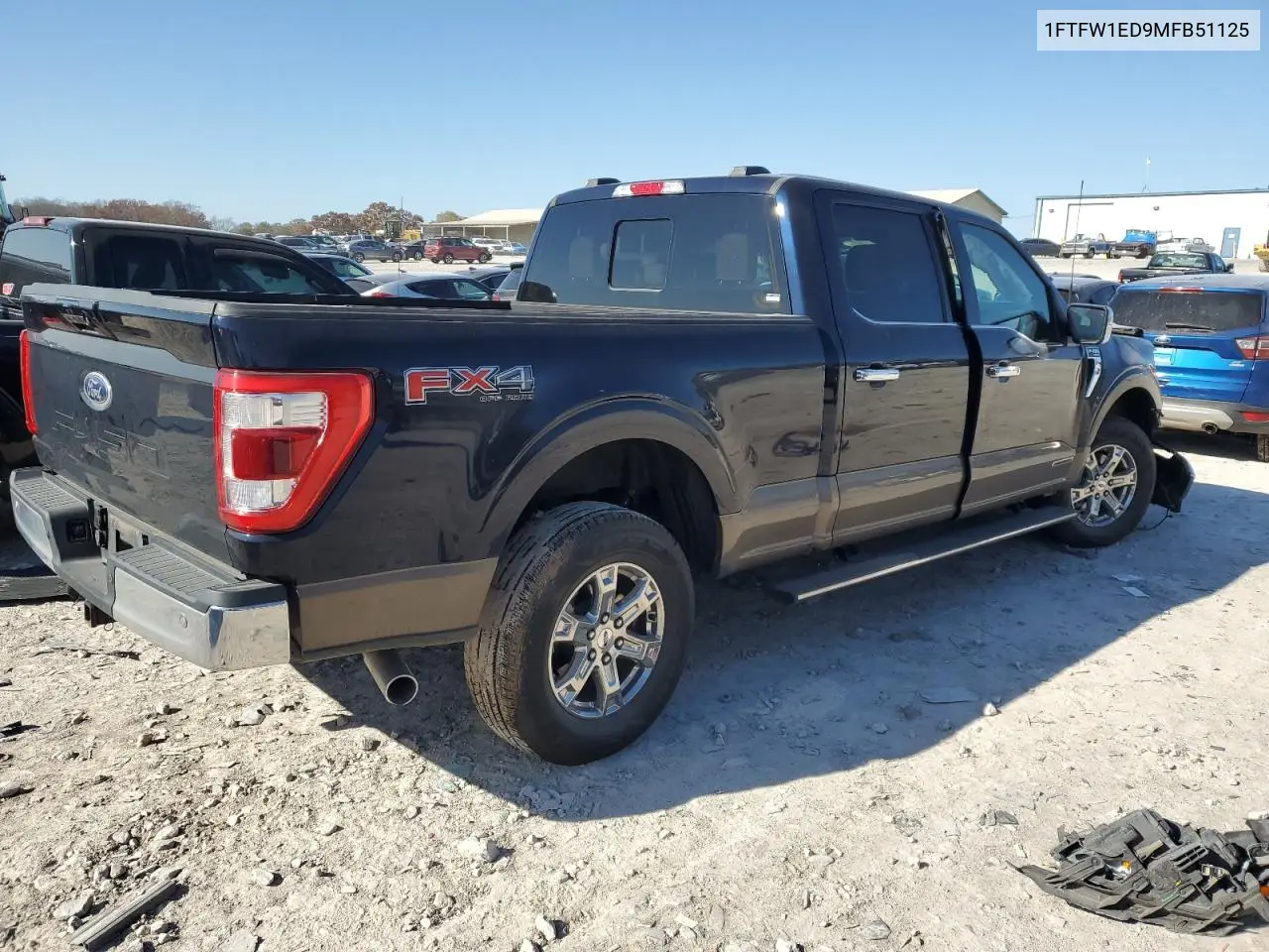 1FTFW1ED9MFB51125 2021 Ford F150 Supercrew