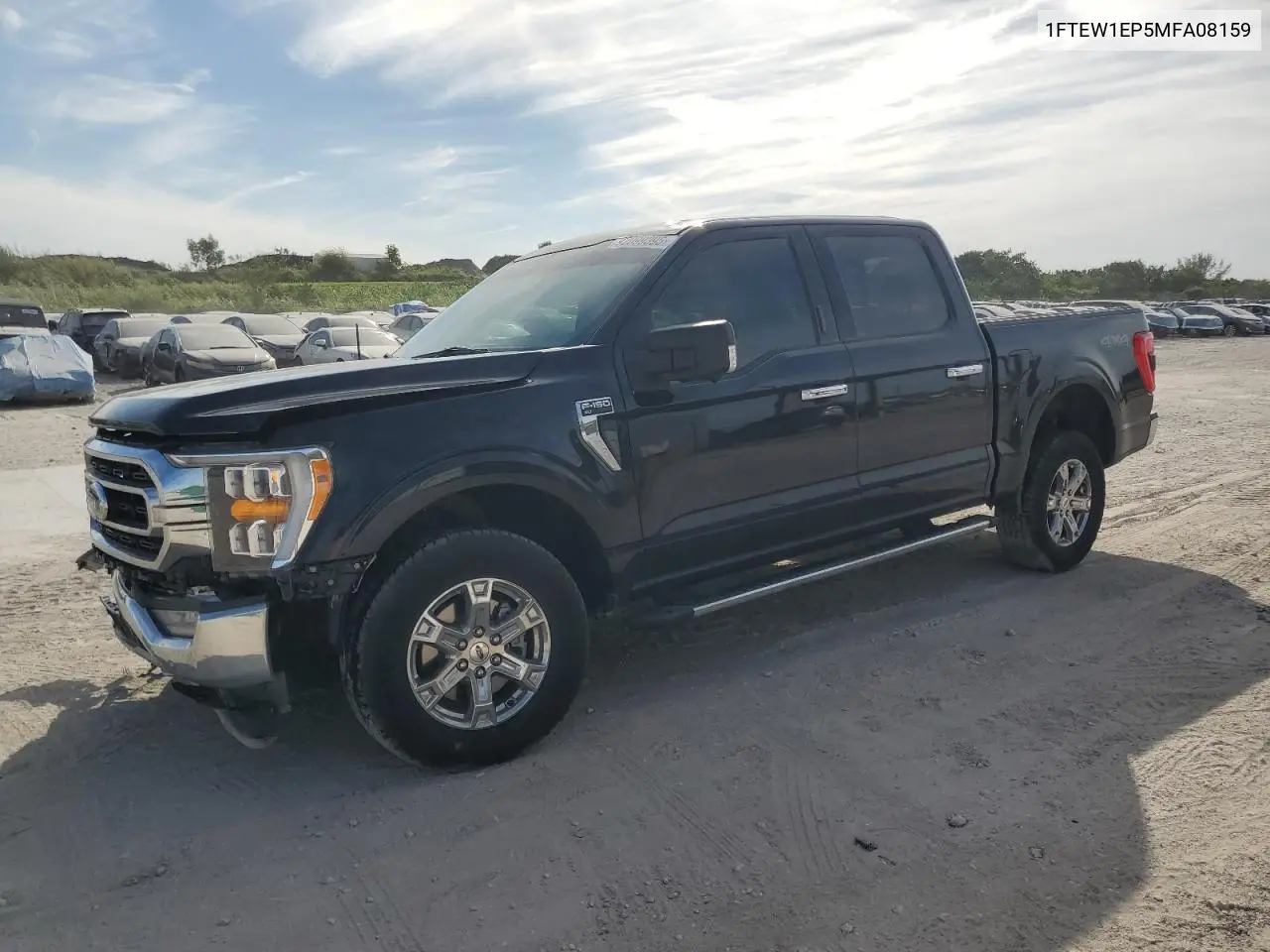 1FTEW1EP5MFA08159 2021 Ford F150 Supercrew