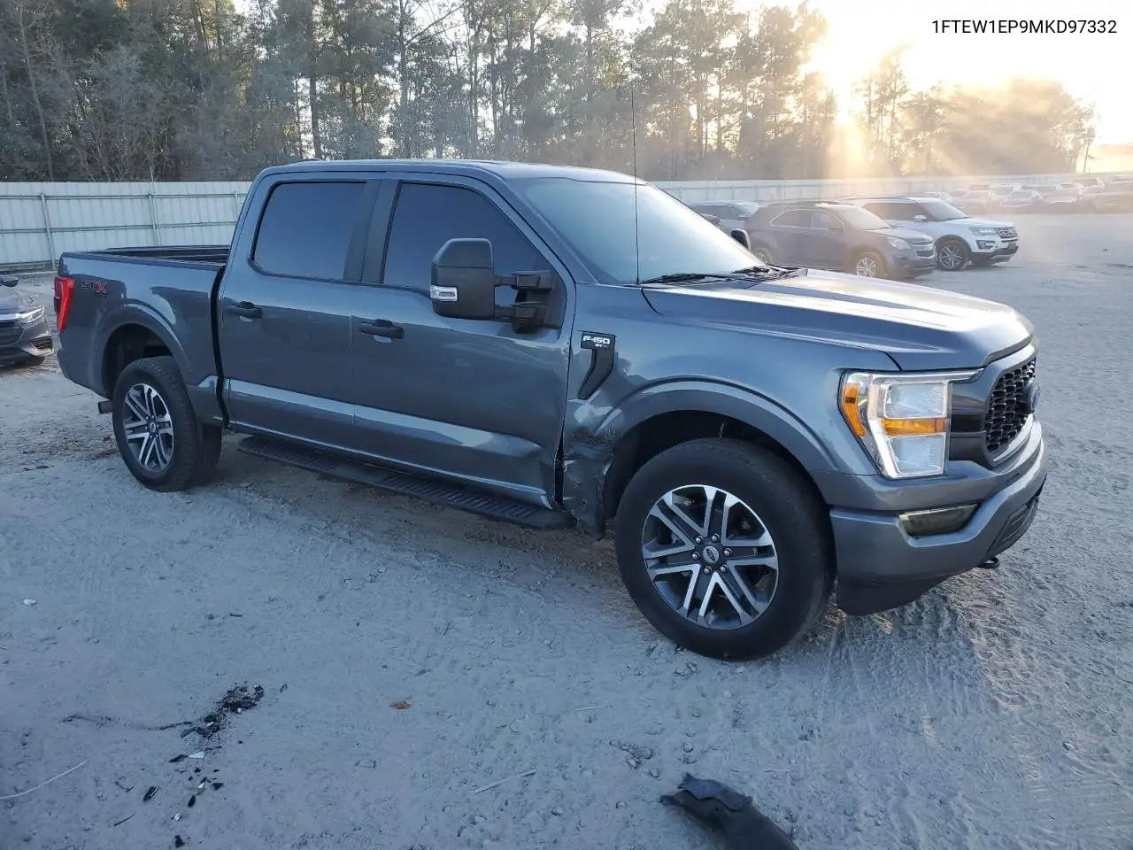 1FTEW1EP9MKD97332 2021 Ford F150 Supercrew