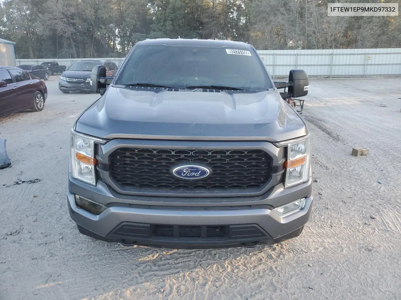1FTEW1EP9MKD97332 2021 Ford F150 Supercrew
