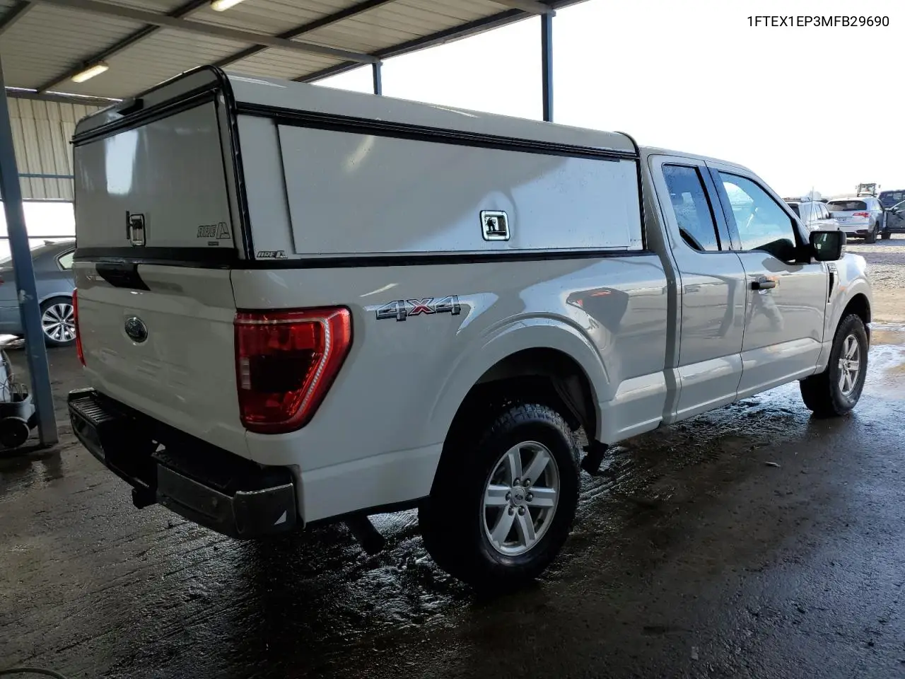 1FTEX1EP3MFB29690 2021 Ford F150 Super Cab