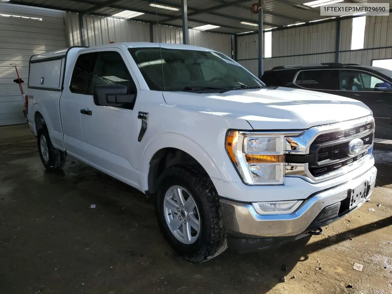 1FTEX1EP3MFB29690 2021 Ford F150 Super Cab