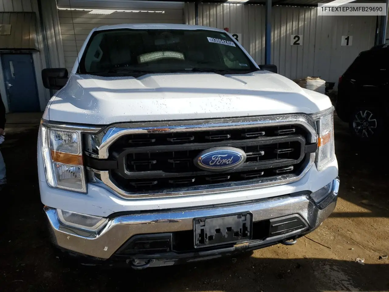 1FTEX1EP3MFB29690 2021 Ford F150 Super Cab