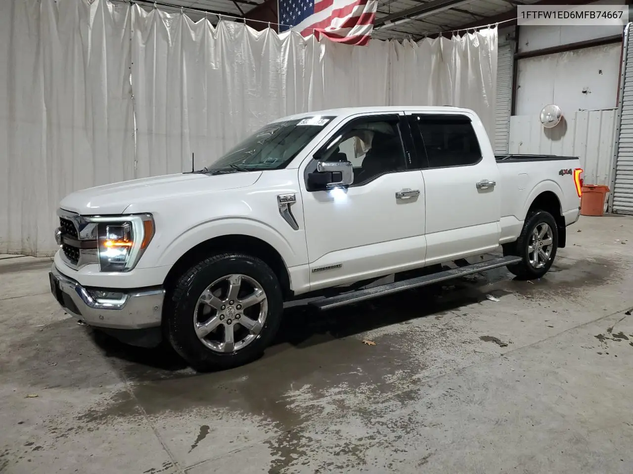 1FTFW1ED6MFB74667 2021 Ford F150 Supercrew