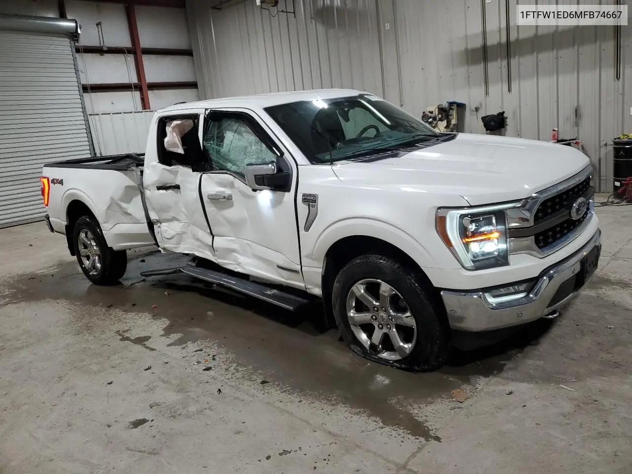 1FTFW1ED6MFB74667 2021 Ford F150 Supercrew