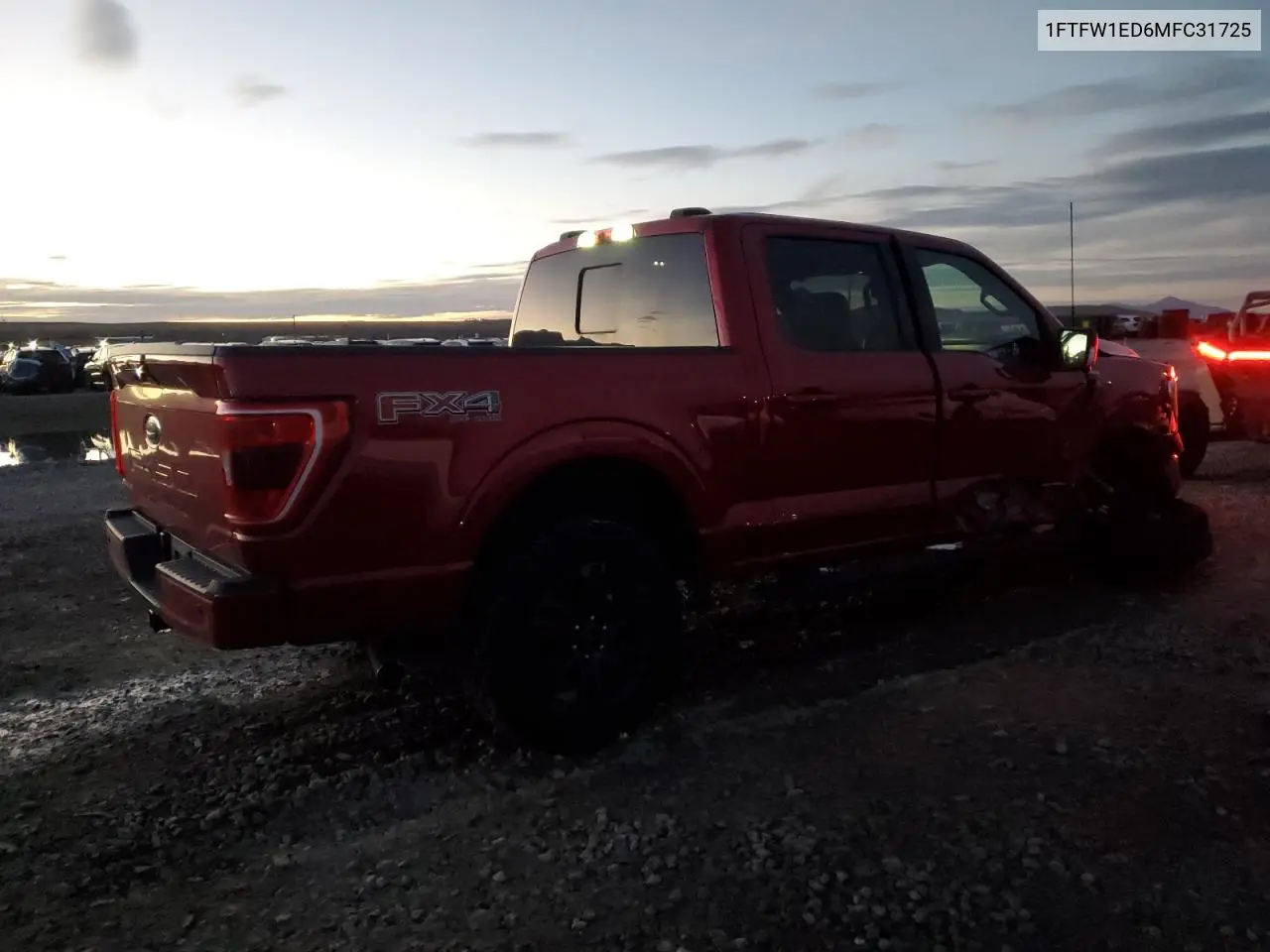 1FTFW1ED6MFC31725 2021 Ford F150 Supercrew