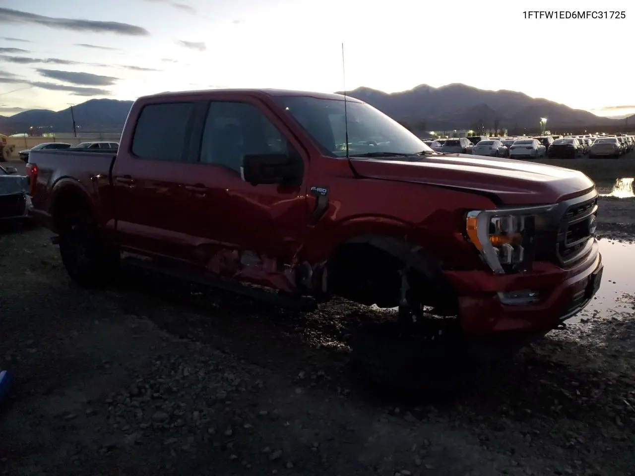 1FTFW1ED6MFC31725 2021 Ford F150 Supercrew