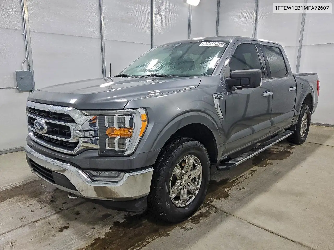 1FTEW1EB1MFA72607 2021 Ford F150 Supercrew