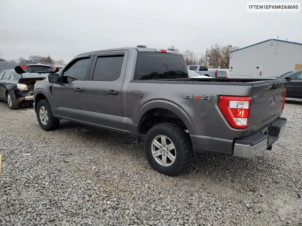 1FTEW1EPXMKD68695 2021 Ford F150 Supercrew