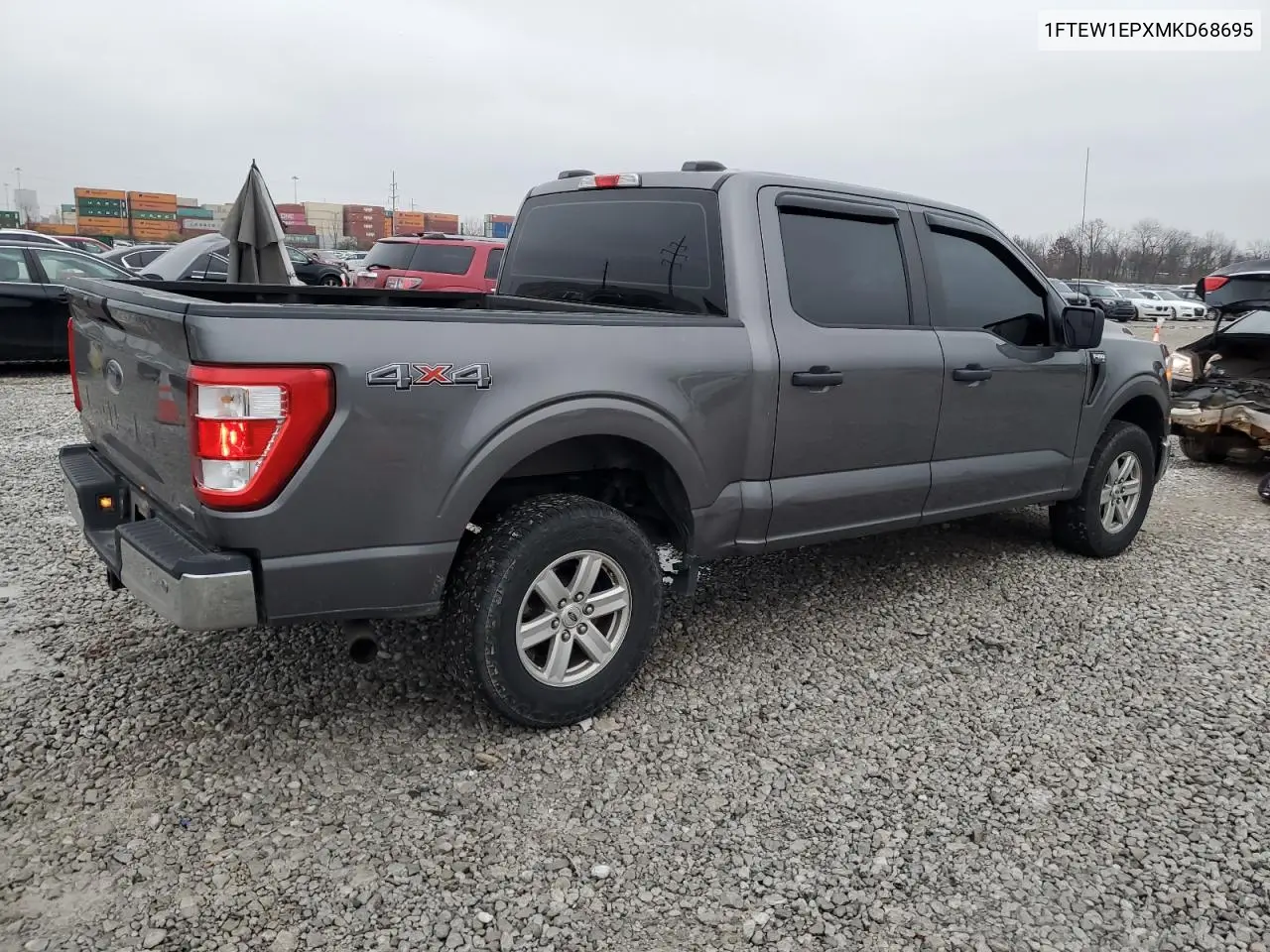 1FTEW1EPXMKD68695 2021 Ford F150 Supercrew