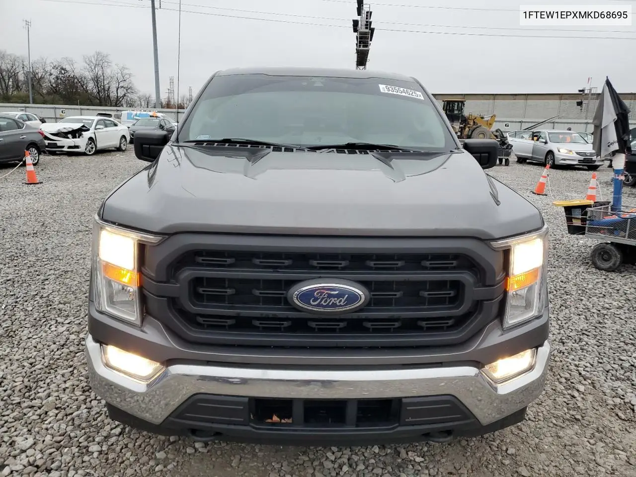 1FTEW1EPXMKD68695 2021 Ford F150 Supercrew