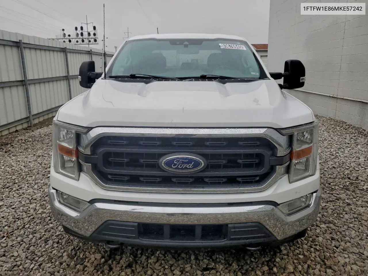 1FTFW1E86MKE57242 2021 Ford F150 Supercrew
