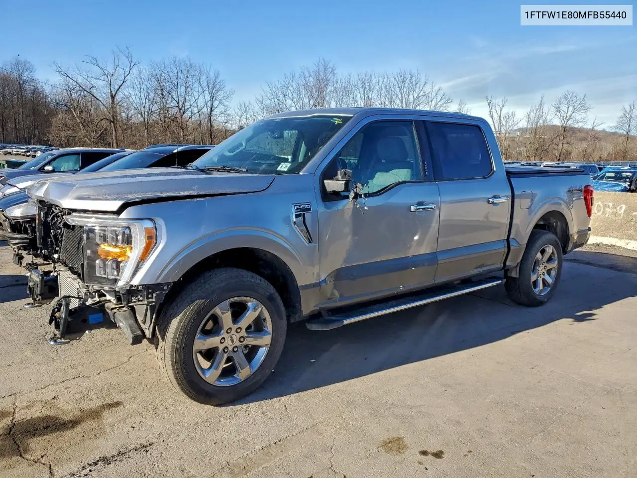 1FTFW1E80MFB55440 2021 Ford F150 Supercrew