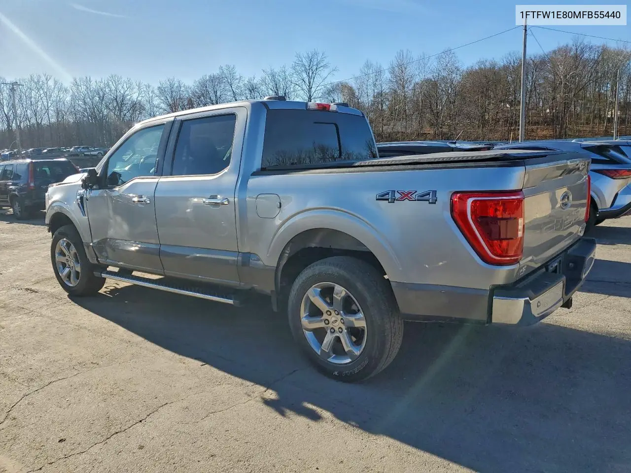 1FTFW1E80MFB55440 2021 Ford F150 Supercrew