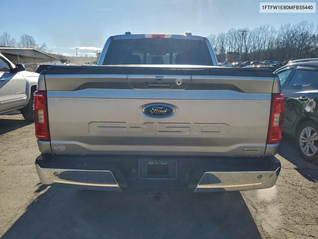1FTFW1E80MFB55440 2021 Ford F150 Supercrew